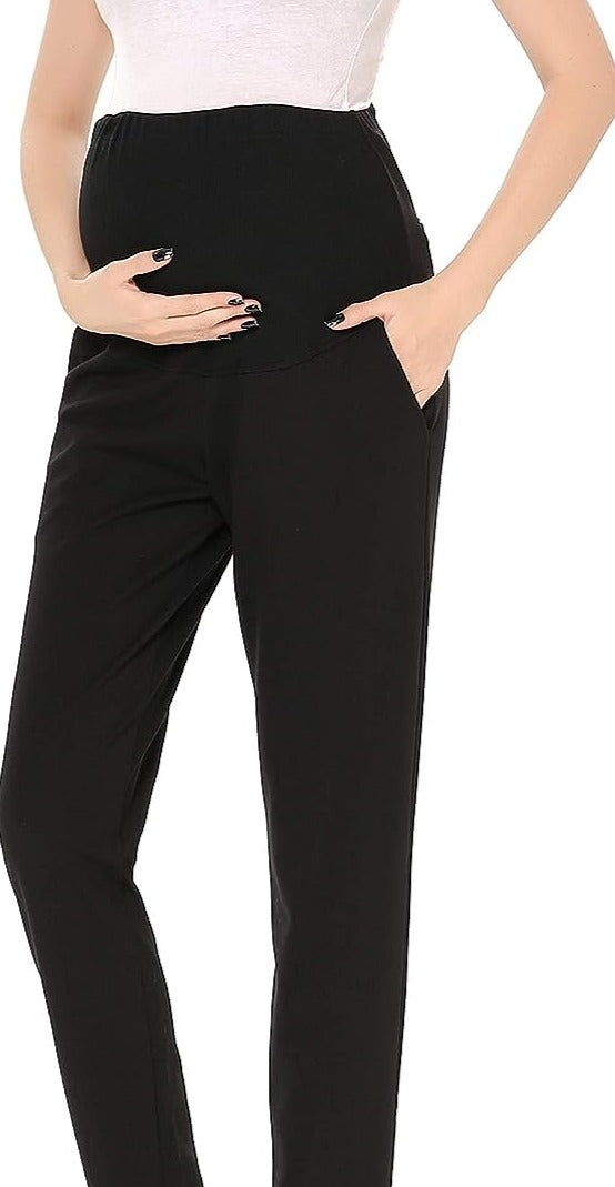 Maternity Tropical Midnight Blue Pants