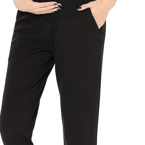 Maternity Tropical Midnight Blue Pants