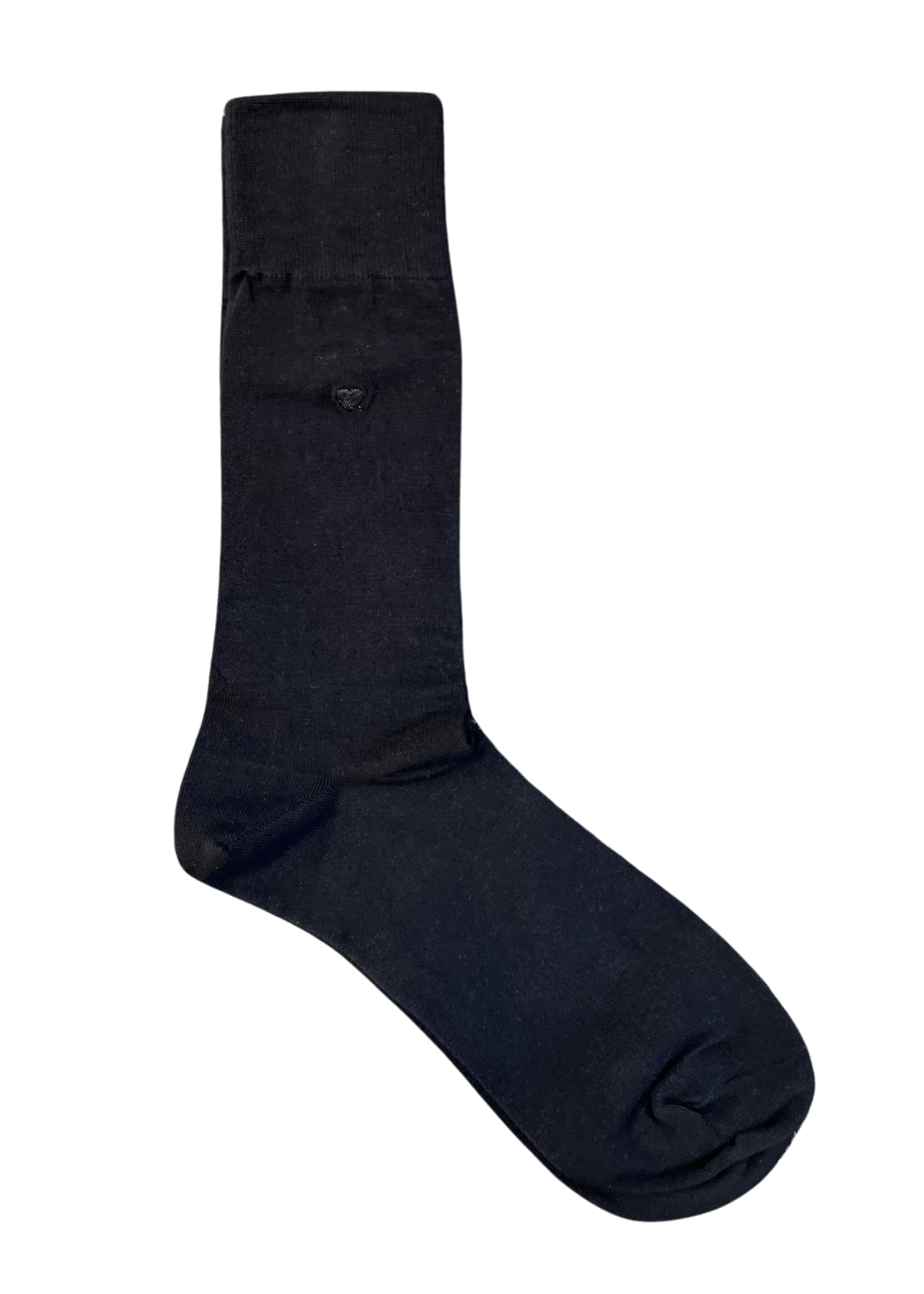 Caledonia Bamboo Black Heart Socks