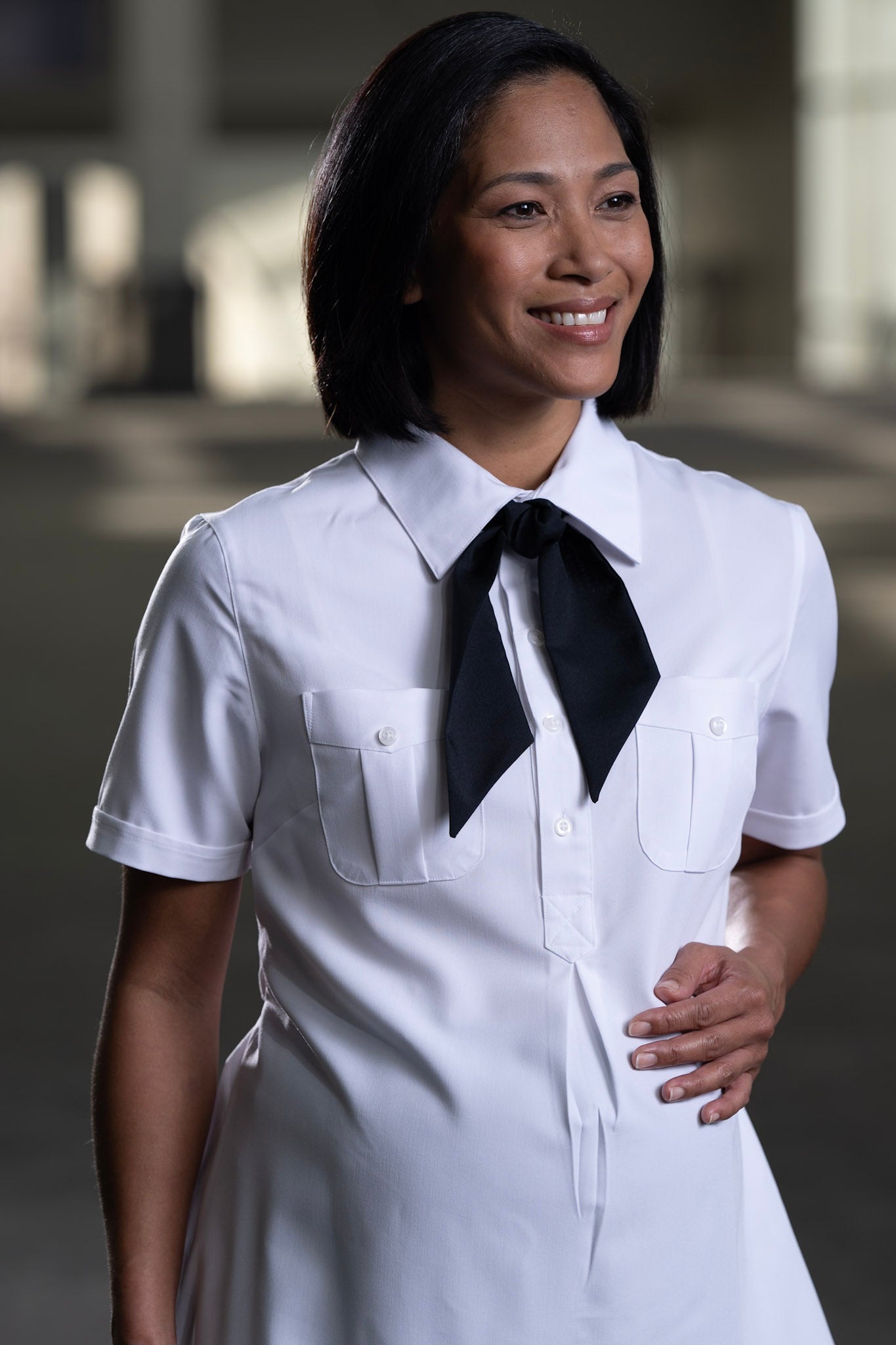 Faith Maternity Shirt with Belt