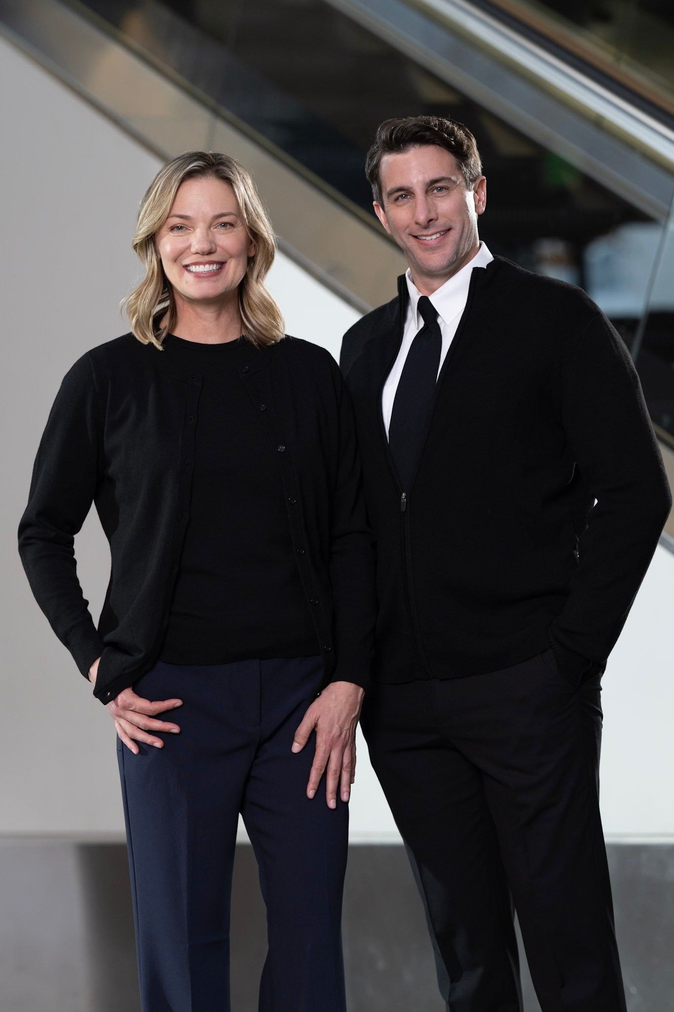 Atlantic Zip-Up Unisex Seawool® Navy Cardigan