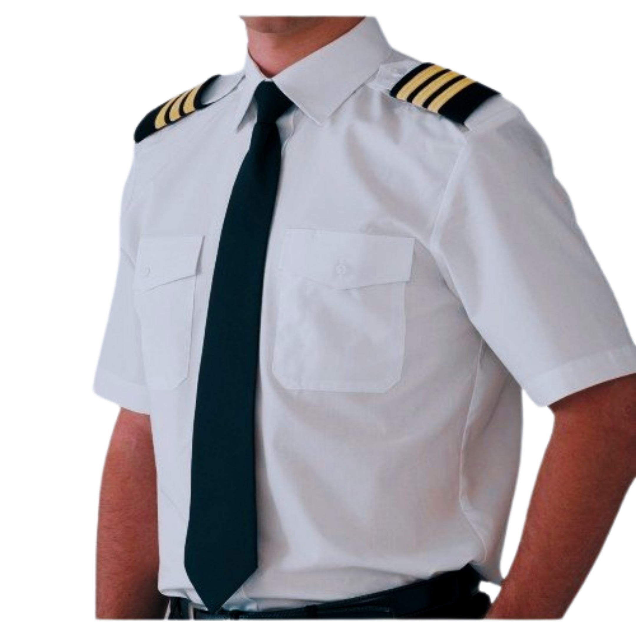 Four-in-Hand Blue Tie