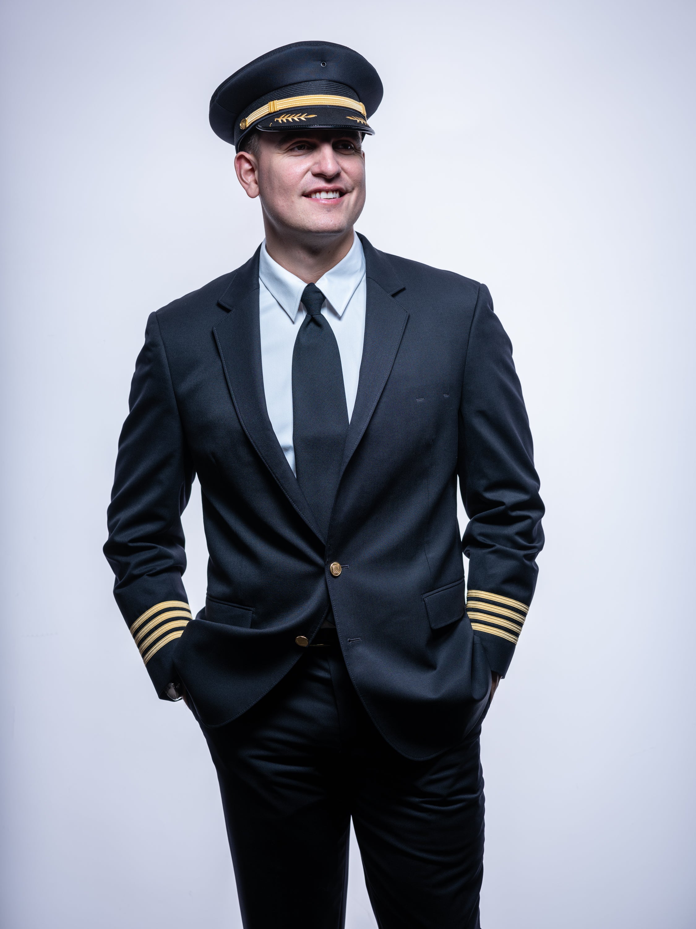 Declan Sharkskin Midnight Blue Jacket