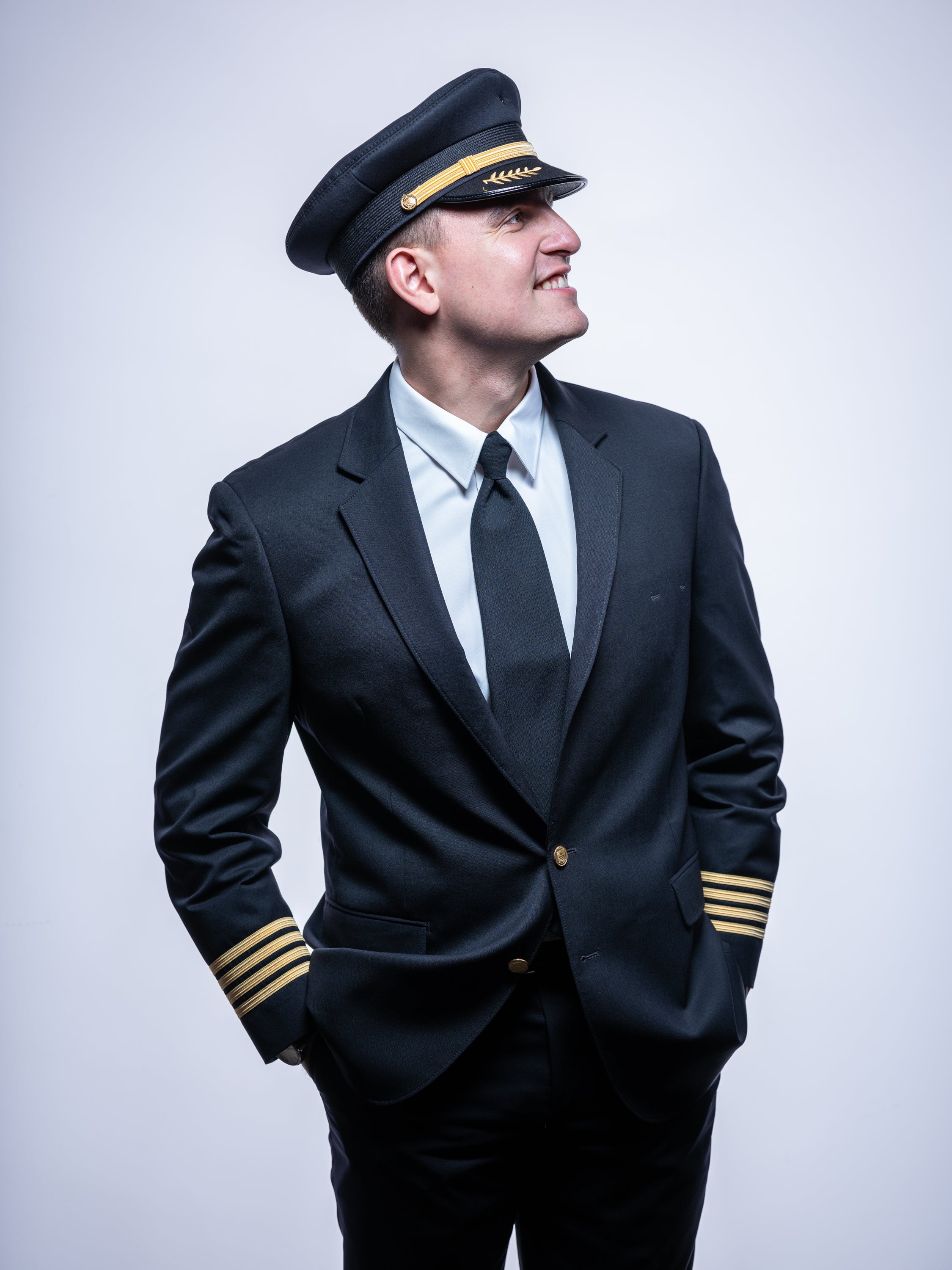 Declan Sharkskin Midnight Blue Jacket