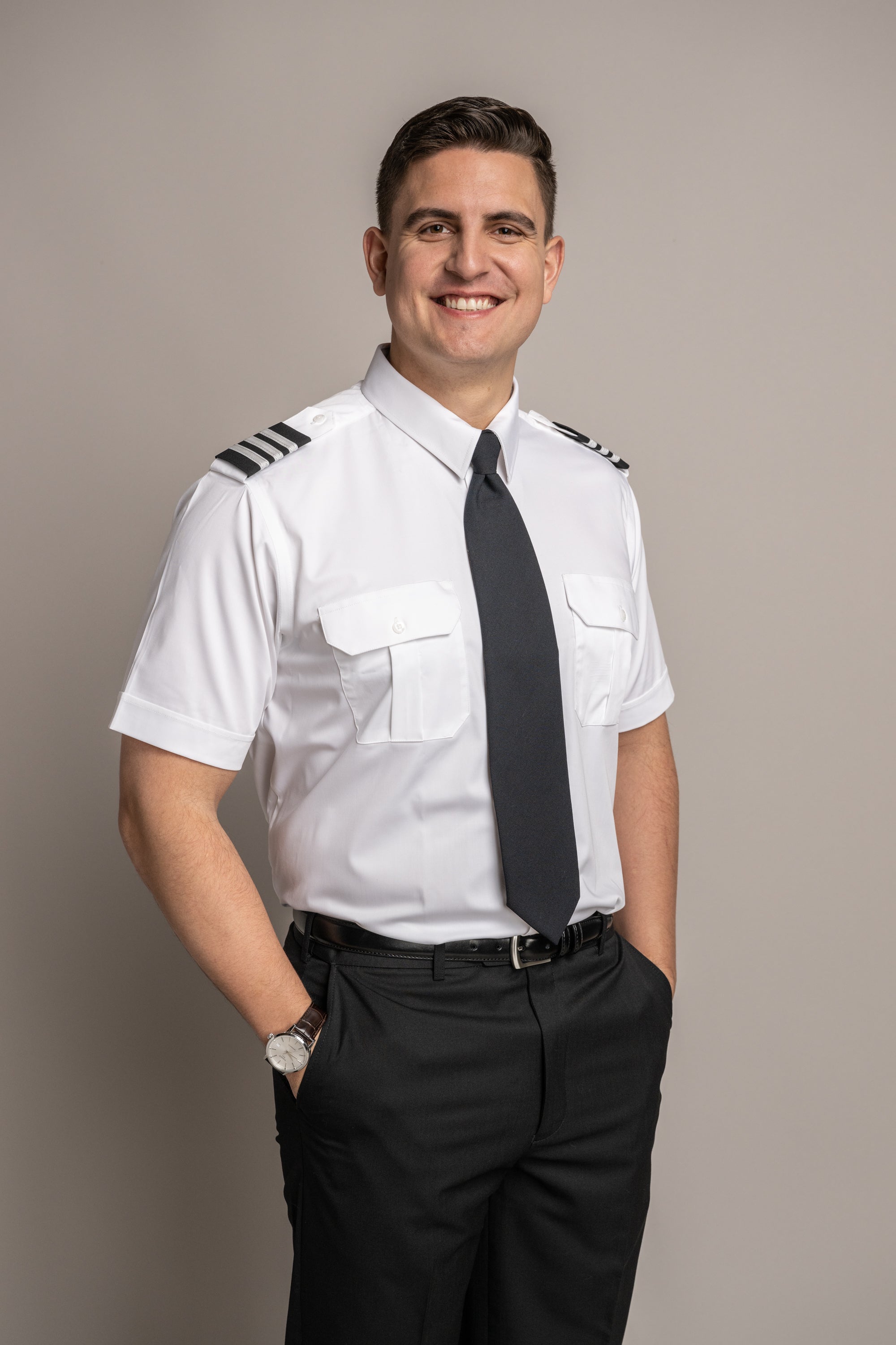 Evan Flap Pocket Short Sleeve Bamboo Regular Soft Collar Shirt w/Eyelet