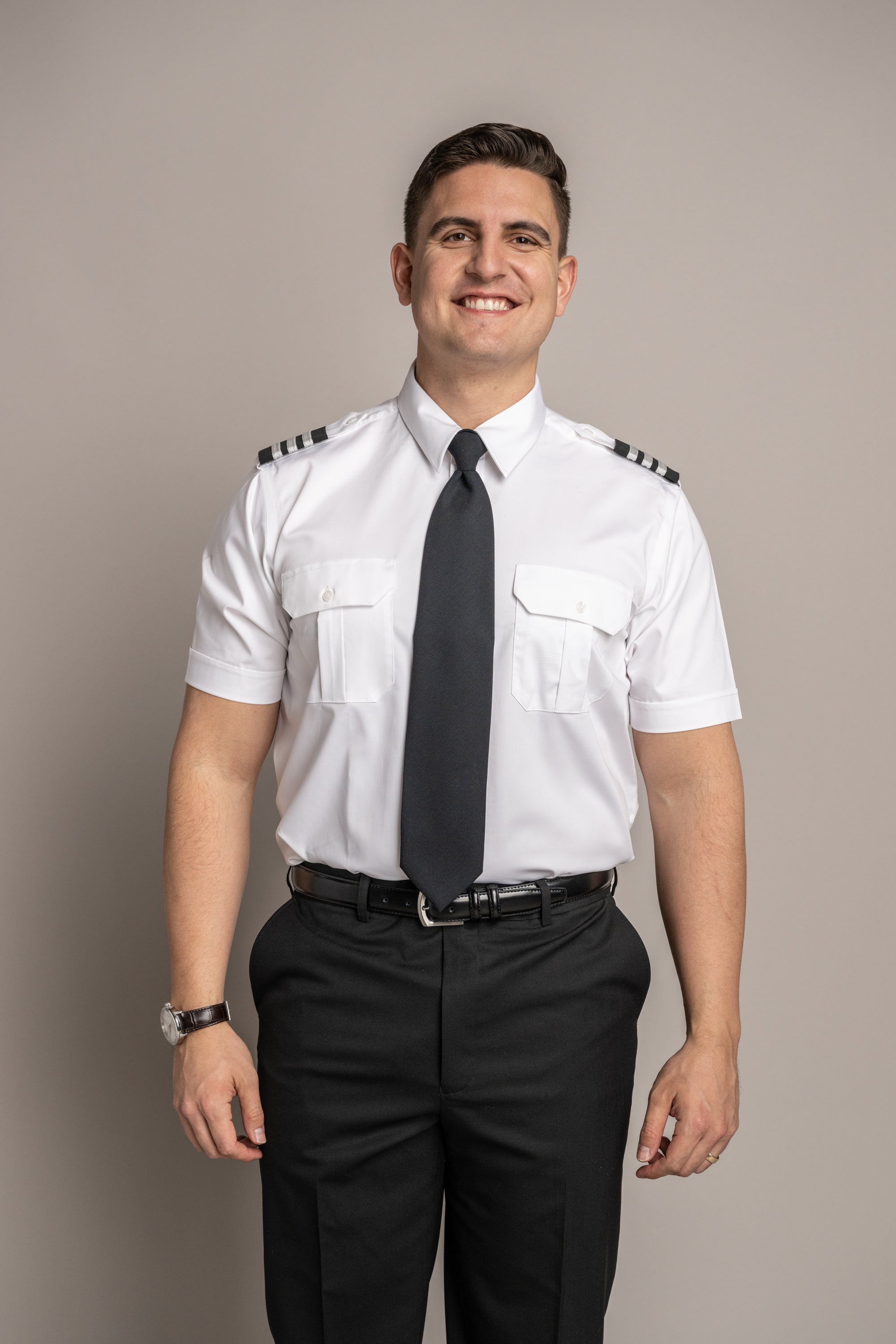 Evan Flap Pocket Short Sleeve Bamboo Regular Soft Collar Shirt