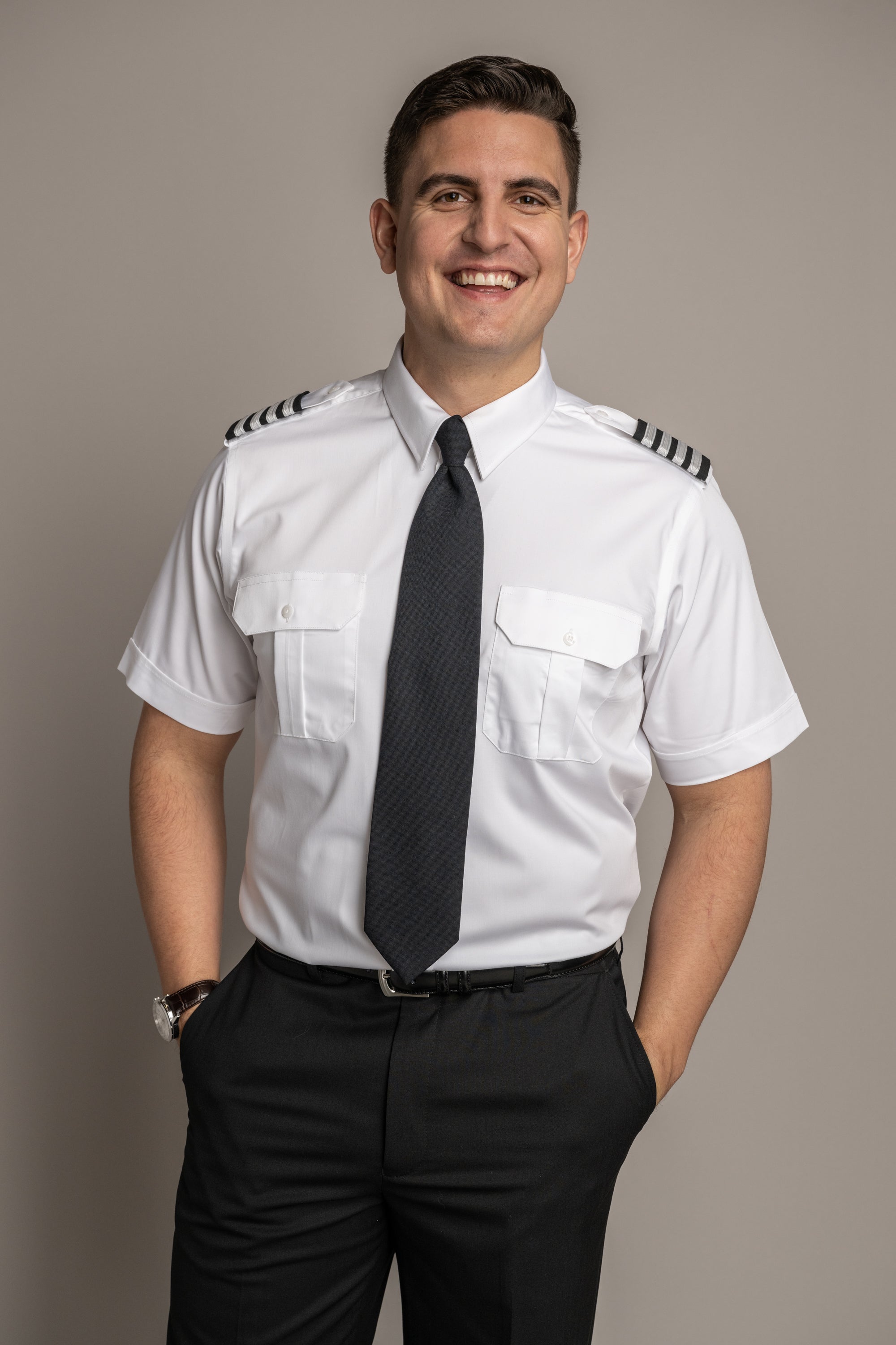 Evan Flap Pocket Short Sleeve Bamboo Regular Soft Collar Shirt