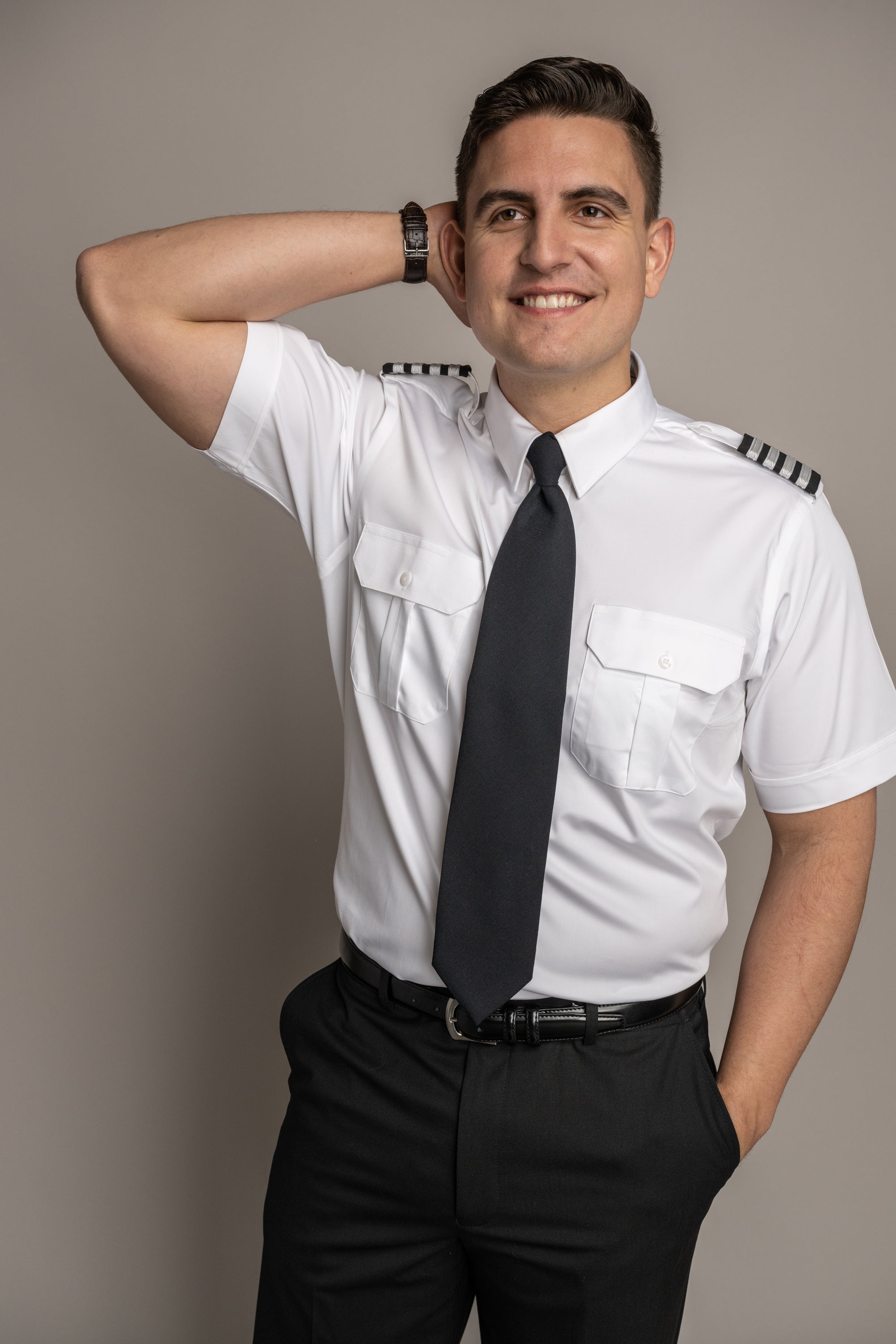 Joe Flap Pocket Short Sleeve Shirt w/Eyelet