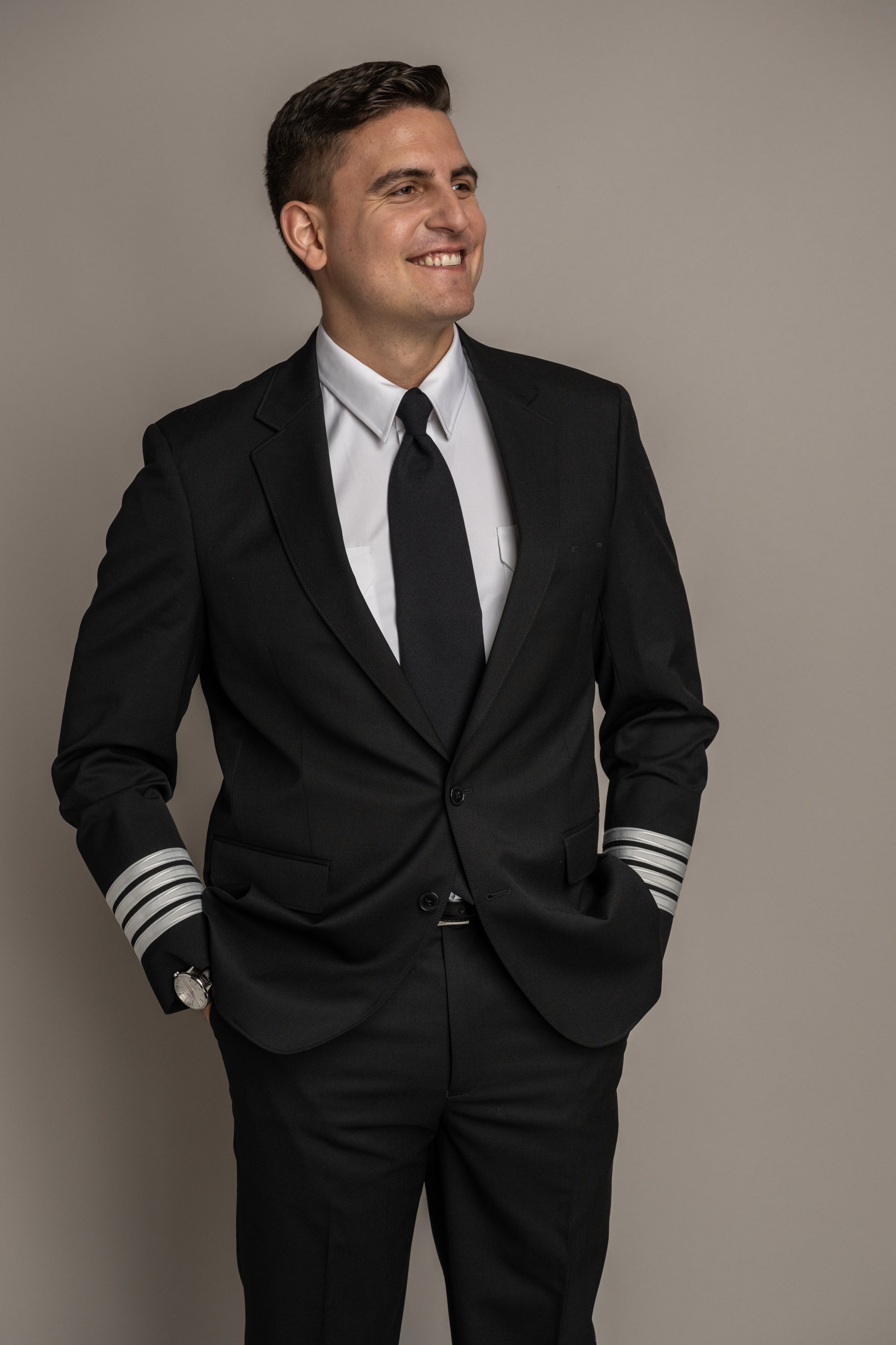 Declan Sharkskin Gunsmoke Jacket