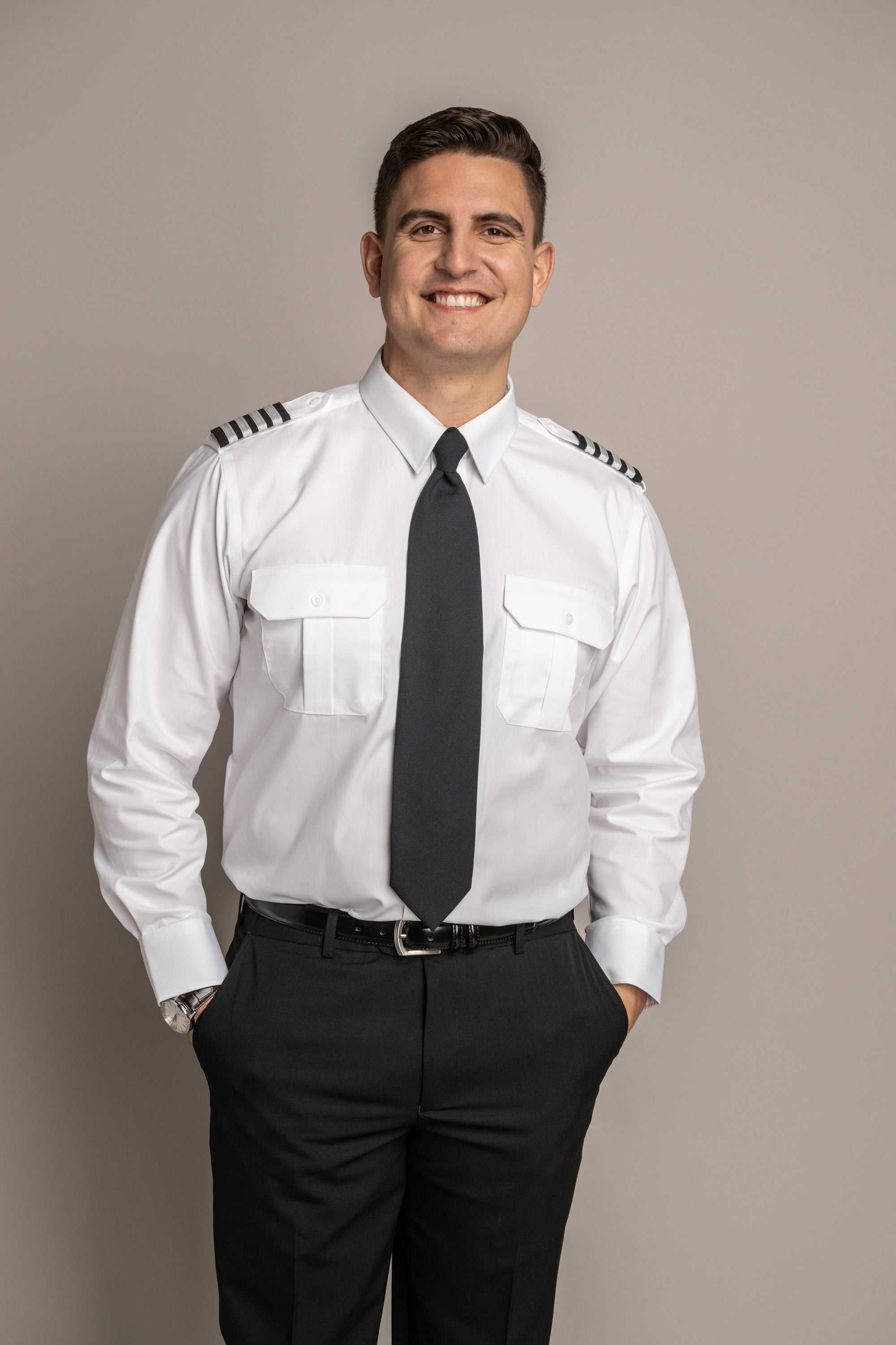 Joe Flap Pocket Long Sleeve Shirt w/Eyelet