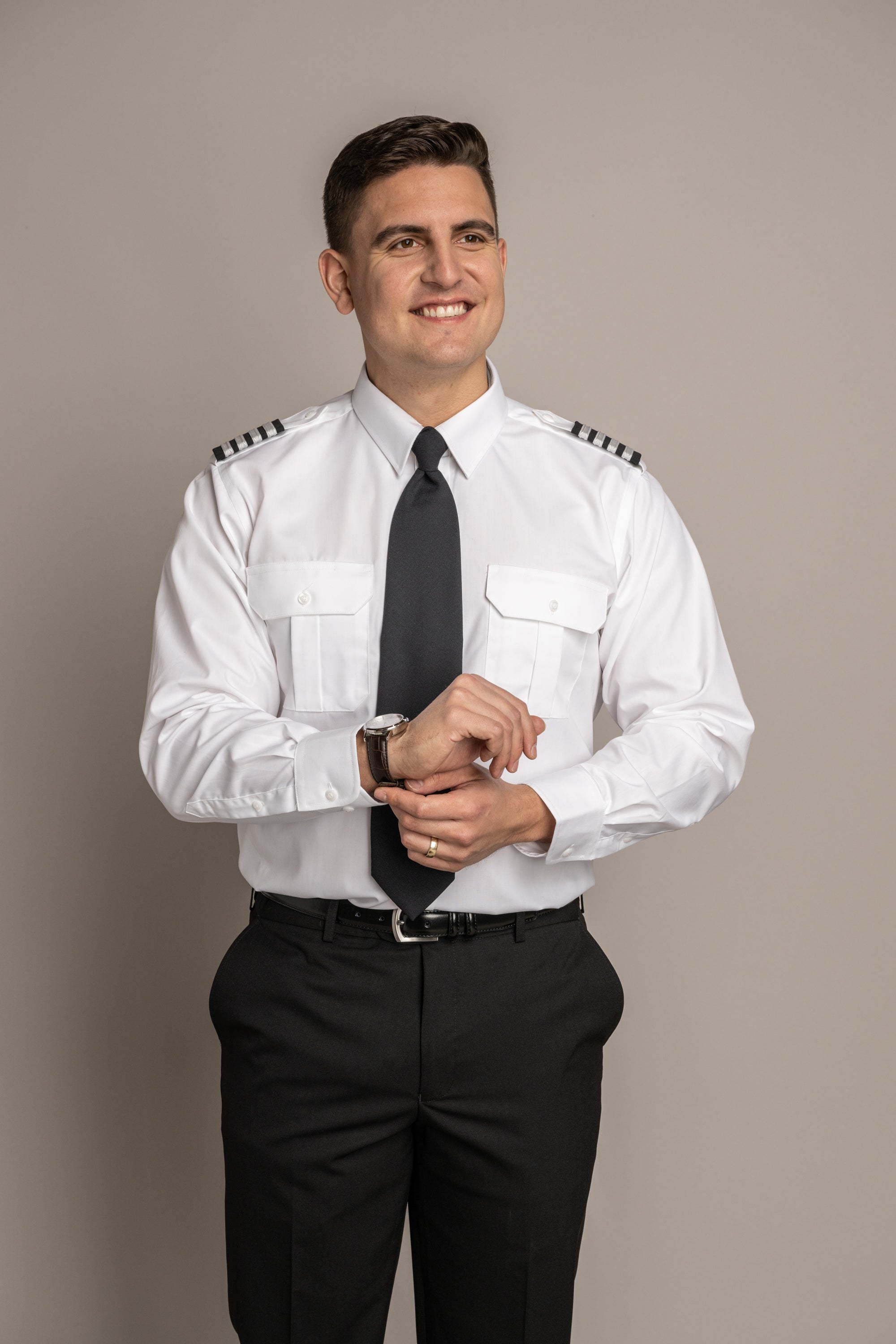 Joe Flap Pocket Long Sleeve Shirt w/Eyelet