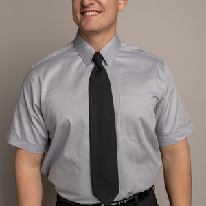 William Short Sleeve Silver Shirt