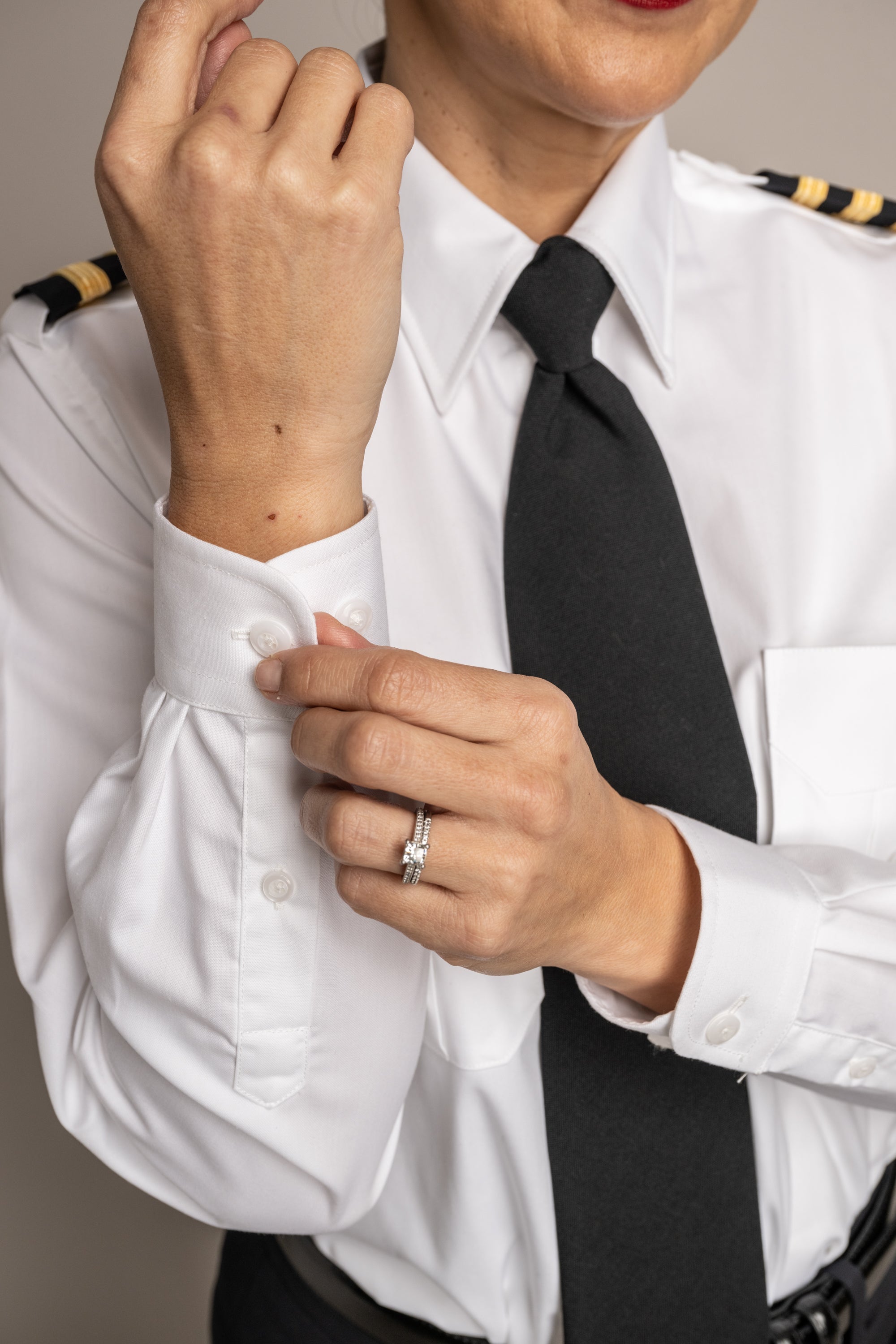 Jayne Open Pocket Long Sleeve Shirt