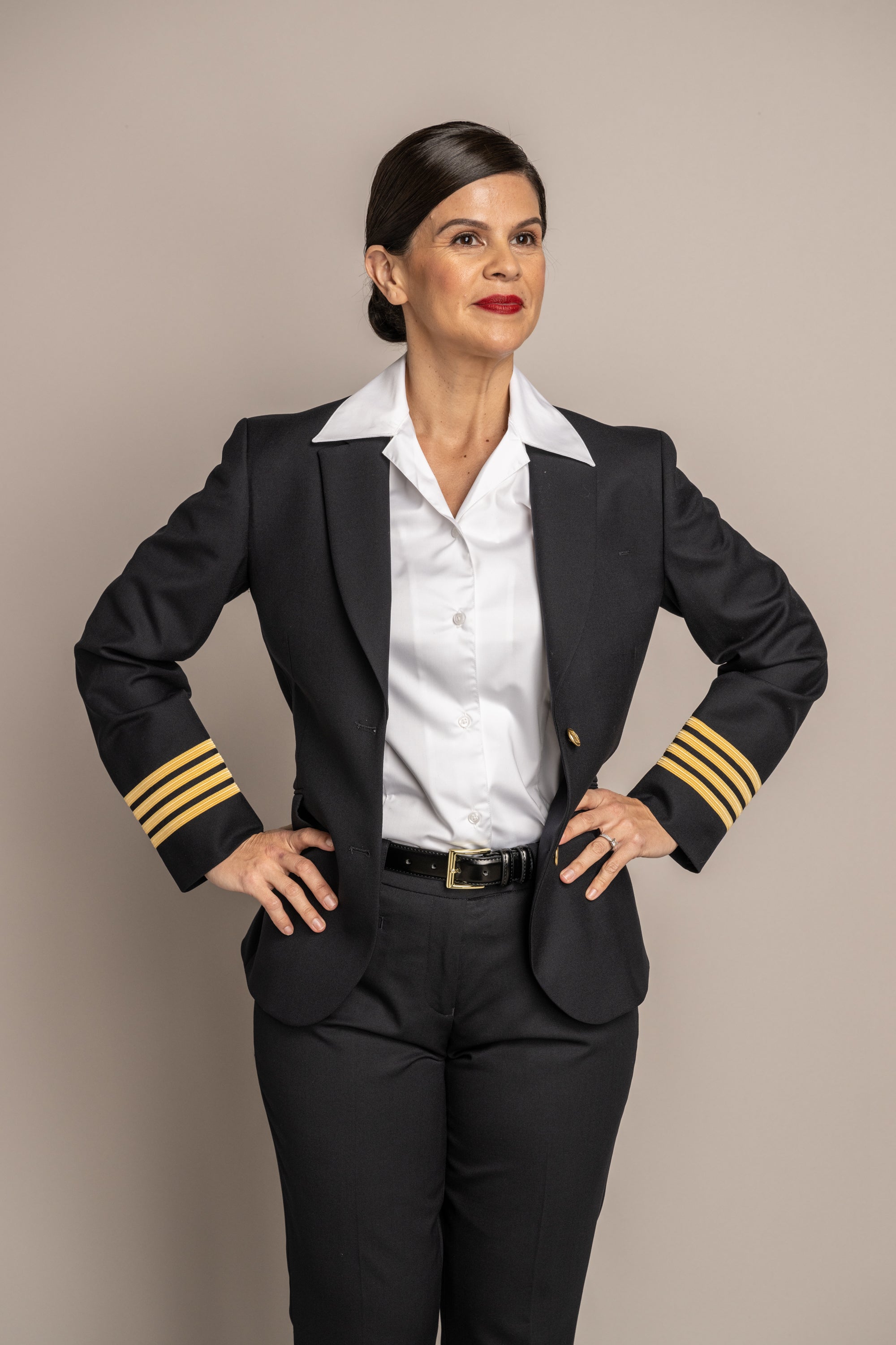 Delaney Sharkskin Midnight Blue Jacket