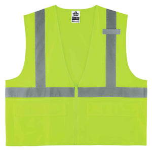 Solid Hi-Vis Safety Vest