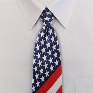 Four-in-Hand Patriotic Tie
