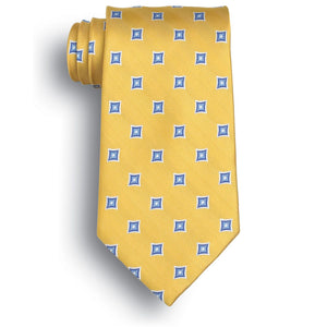 Four-in-Hand Yellow Vasari Tie