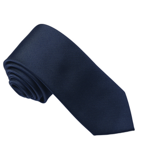 Four-in-Hand Blue Tie