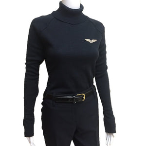 Navy Turtleneck