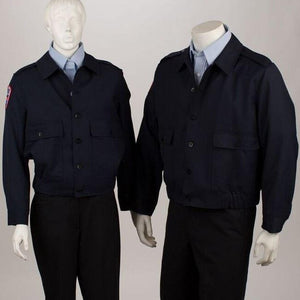 Unisex Ike Sharkskin Navy Jacket