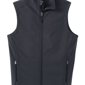 Male Soft Shell Vest Gray