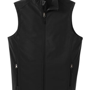 Male Soft Shell Vest Black