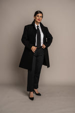 MIELI INVARIANT＊Melton Wool Gown Coat MIELI INVARIANT＊Melton Wool Gown Coat