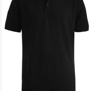 Polo Pique Navy Polyester